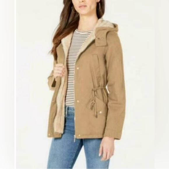 Collection B NWT Women’s Hooded Anorak Jacket - Picture 2 of 4